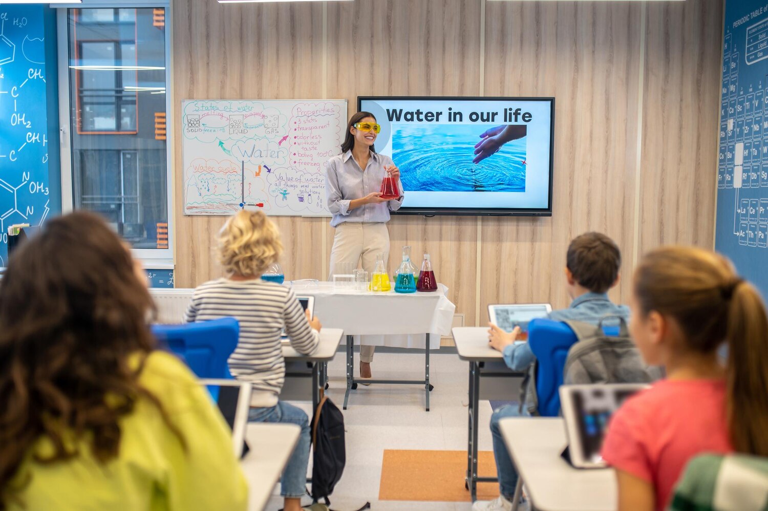 Students in classroom